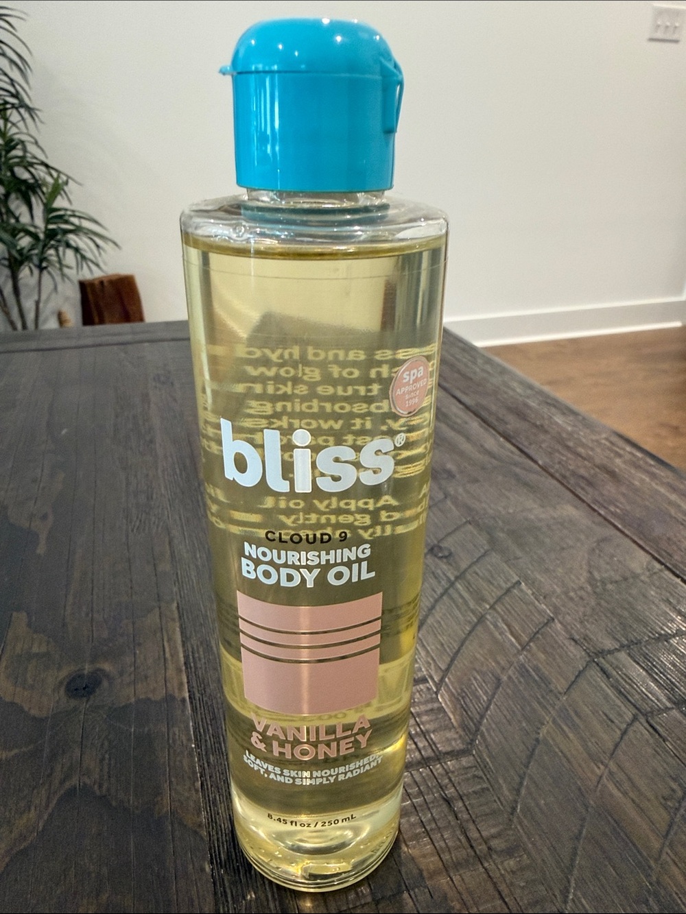 Bliss Cloud 9 Nourishing Body Oil Vanilla and Honey Hydrating New never opened